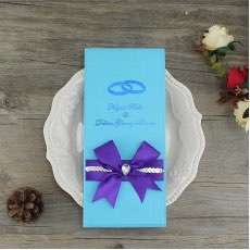 Handmade Print Custom Wedding Invitation Card